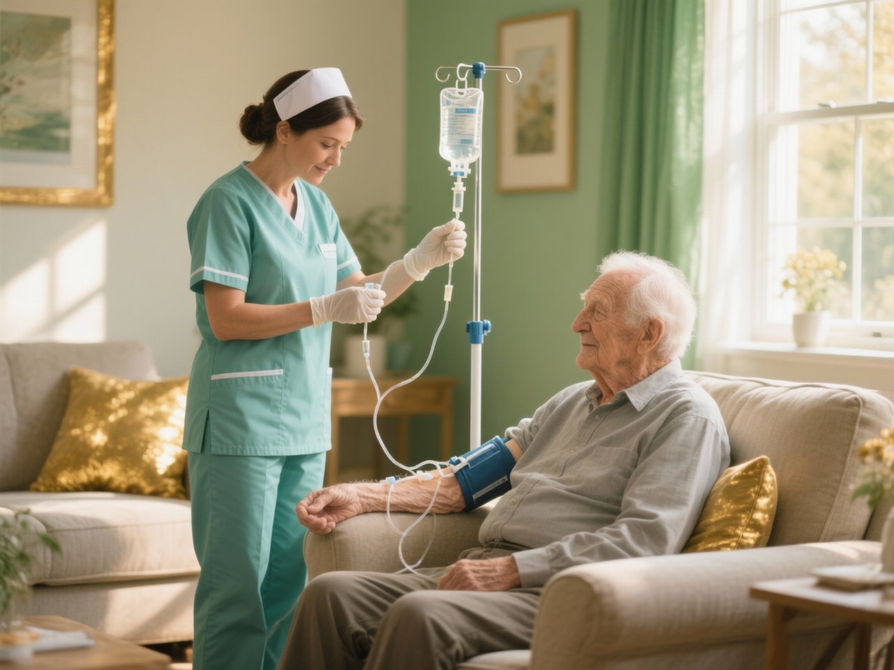 IV therapy and drip infusion at home